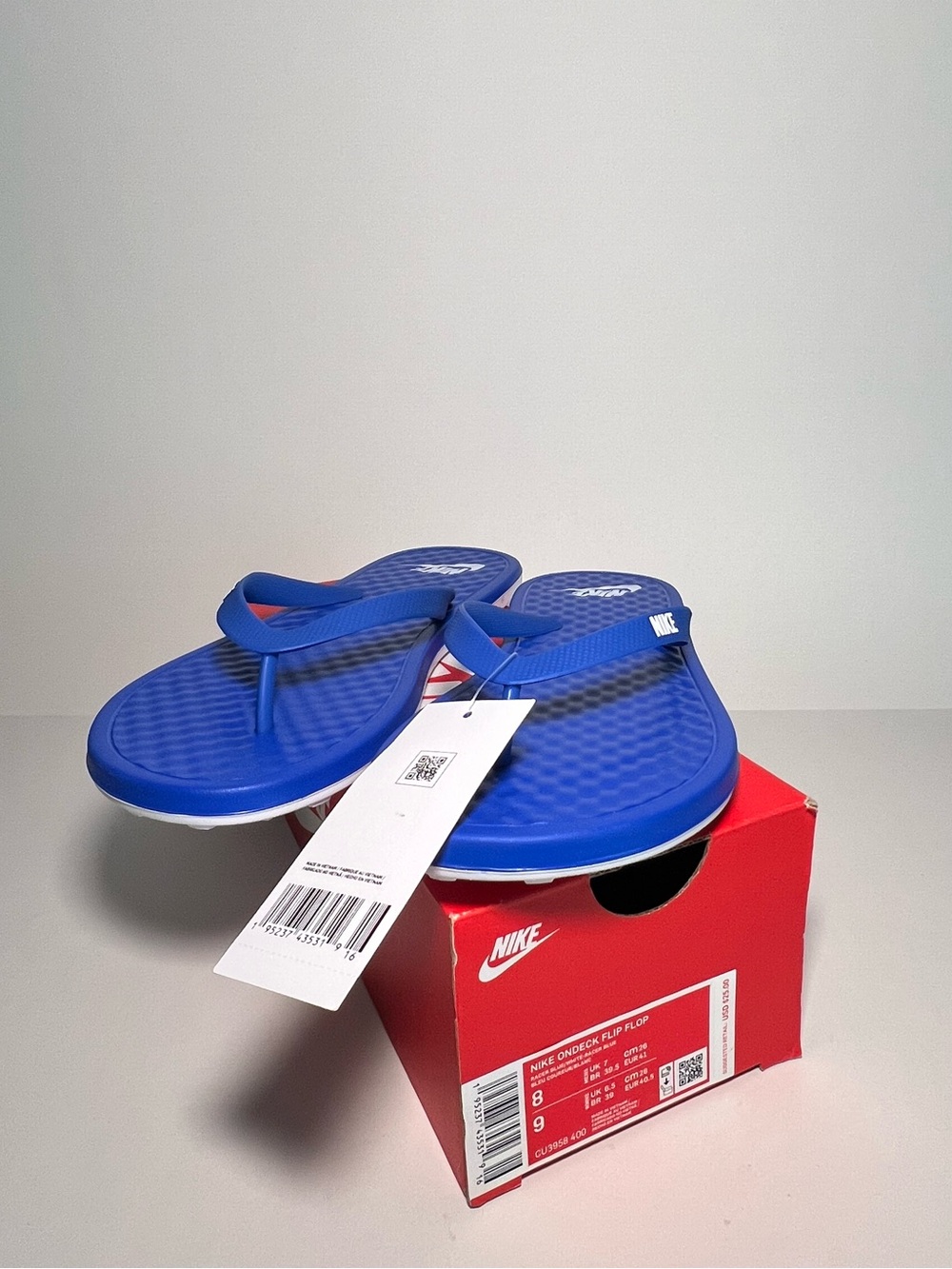 Nike Royal Blue Thong Sandals